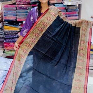 linen cotton saree