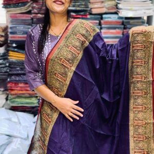 linen cotton saree